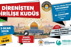 Direnişten Dirilişe: Samsun’da Büyük Kudüs Buluşması